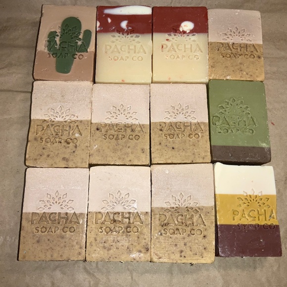 12 bars soap Pacha Soap Co. hand crafted made in US  New - Picture 1 of 4